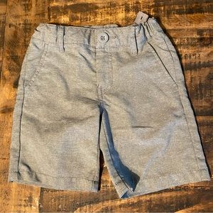 Boys gray dress shorts